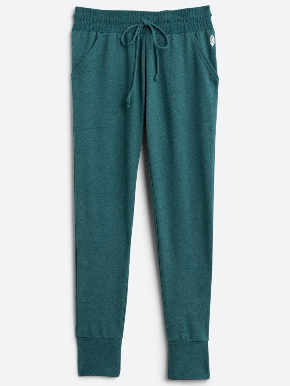 ❤️ FP Movement by Free People Teal Drawstring Jogger Sweat Pant